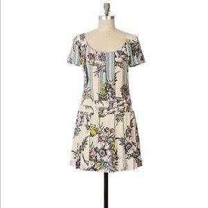 Anthropologie Avonlea Dress Leifsdottir Silk